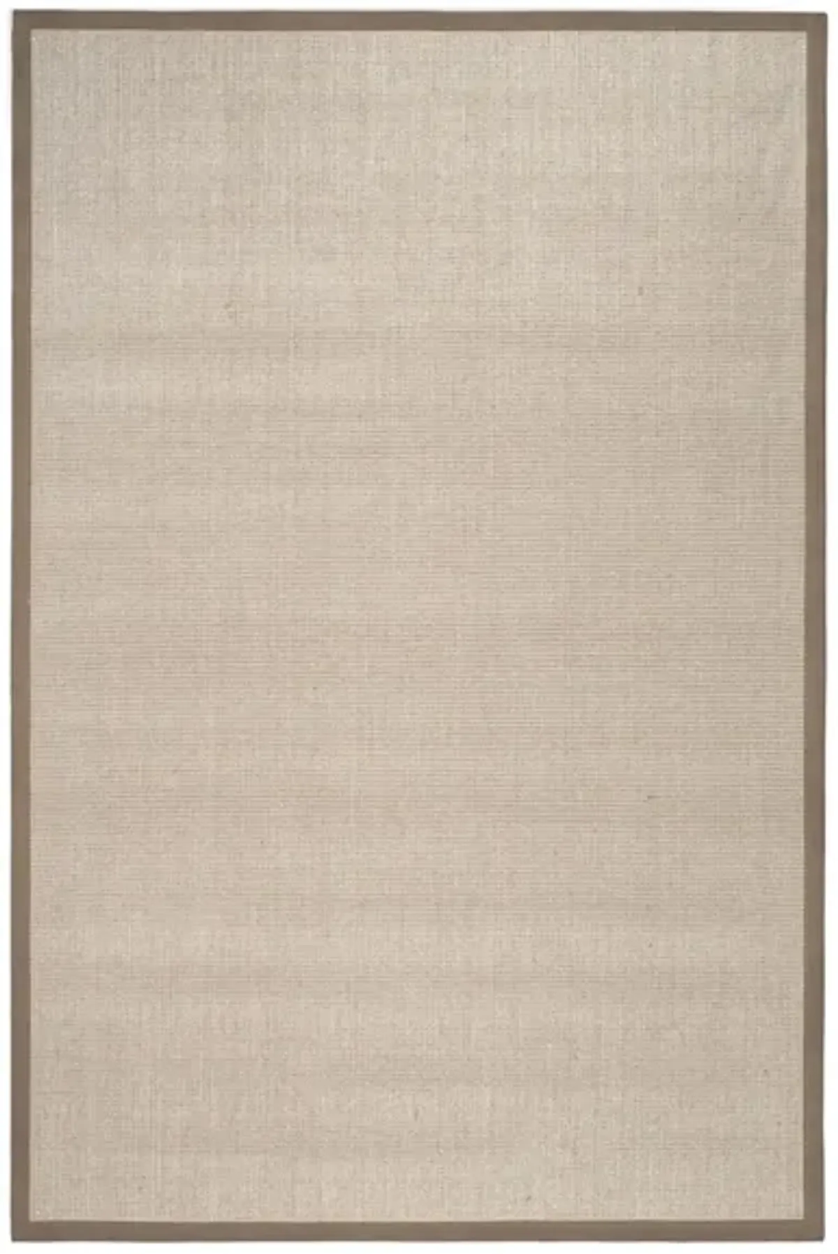 Natural Fiber Area Rug in Taupe/LightBrown by Safavieh