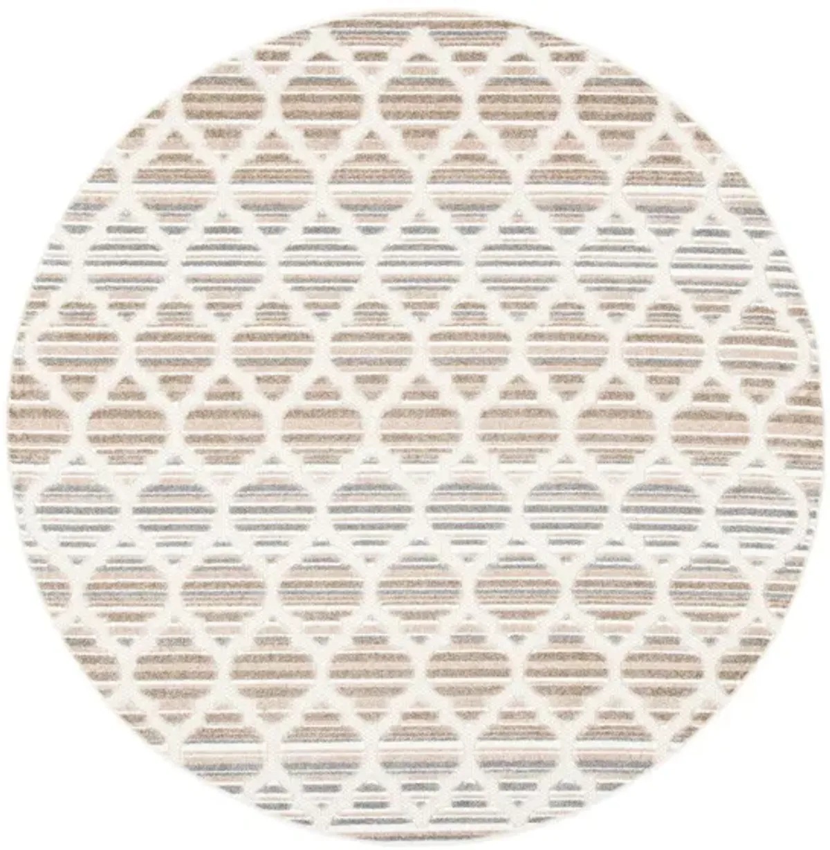 Cabana I Area Rug in Gray & Ivory by Safavieh