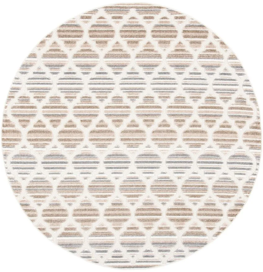 Cabana I Area Rug in Gray & Ivory by Safavieh