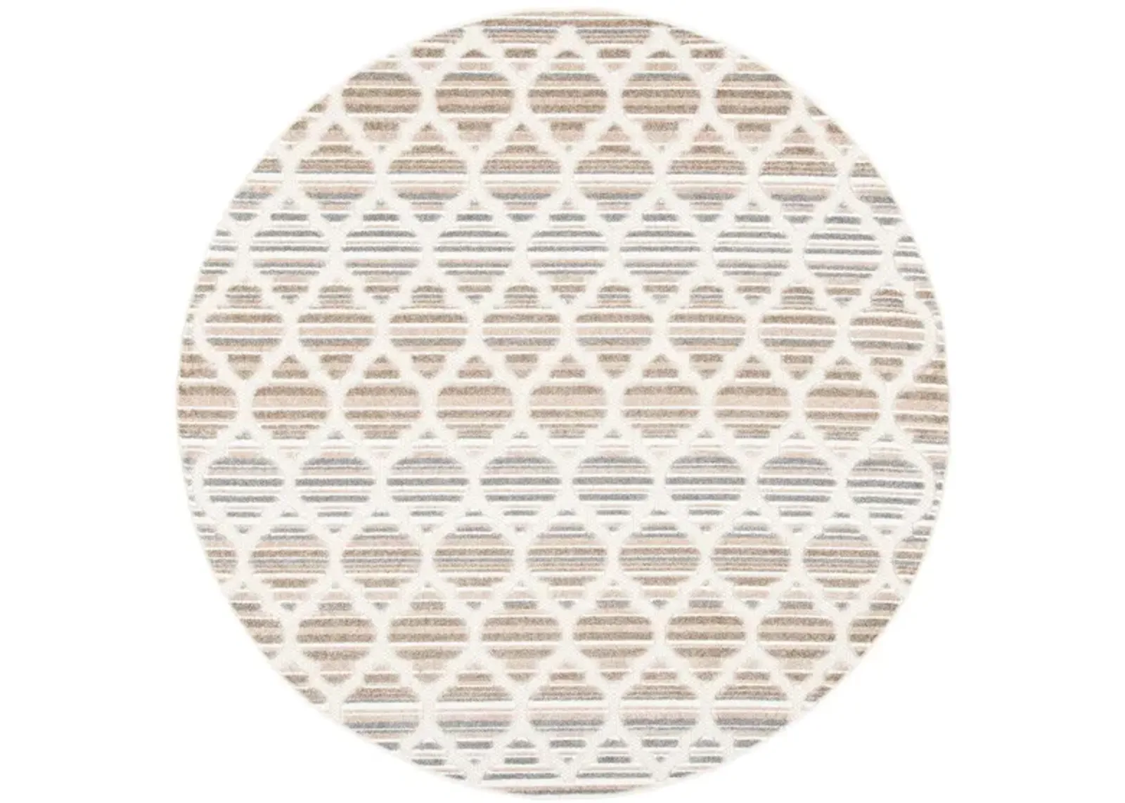 Cabana I Area Rug in Gray & Ivory by Safavieh