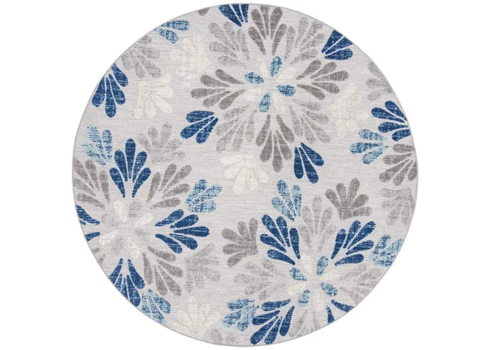 Cabana IV Area Rug in Gray & Blue by Safavieh