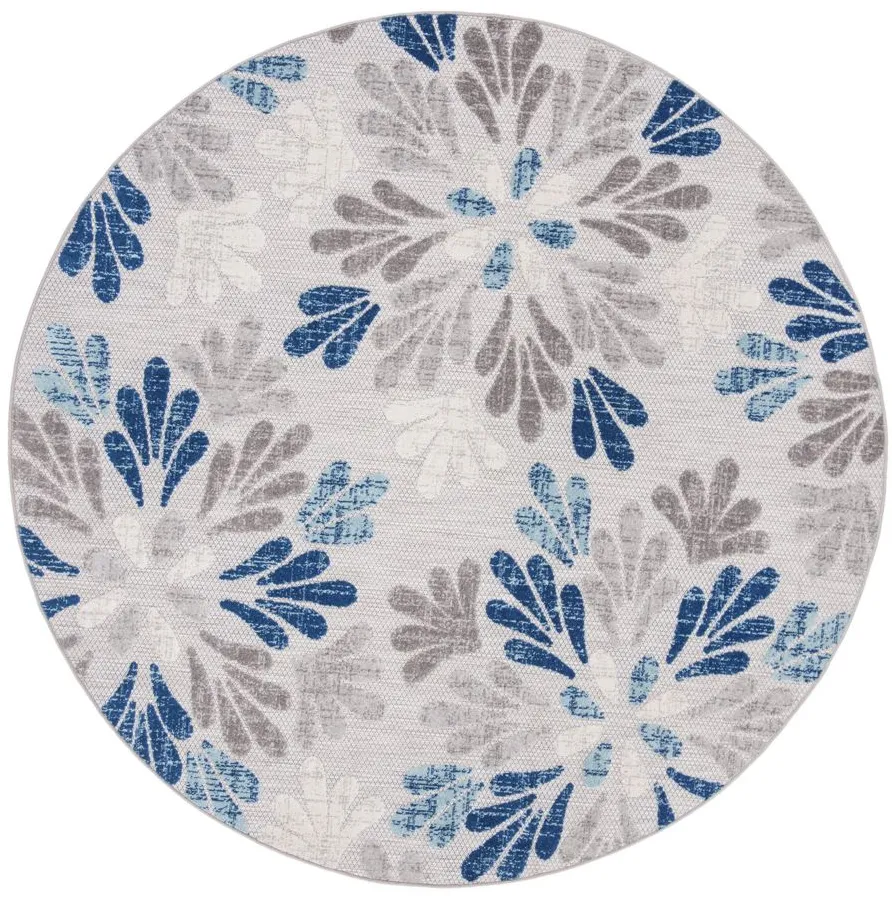 Cabana IV Area Rug in Gray & Blue by Safavieh