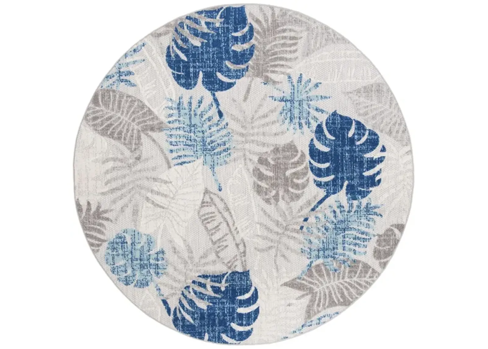 Cabana V Area Rug in Gray & Blue by Safavieh