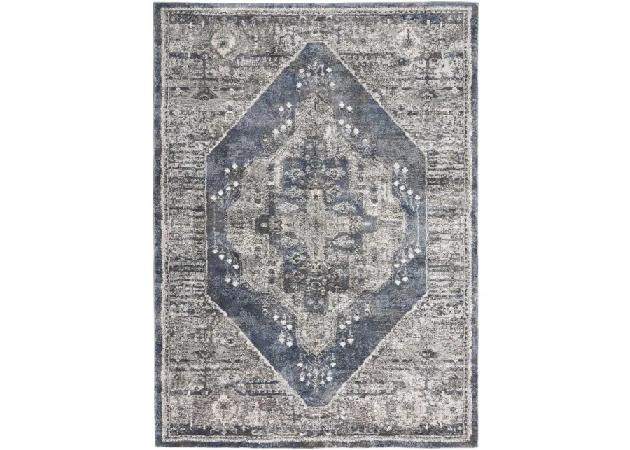 American Kathy Area Rug in Blue by Nourison