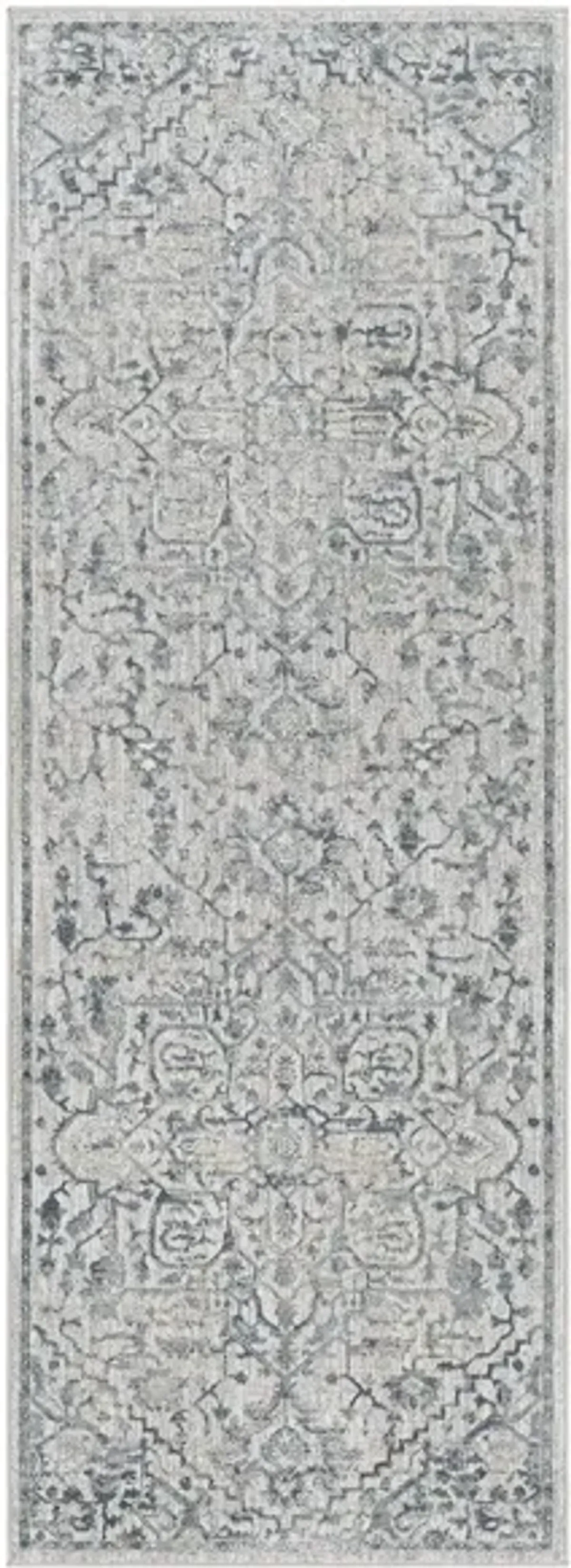 Glynn Brunswick Area Rug in Blue, Cream by Surya