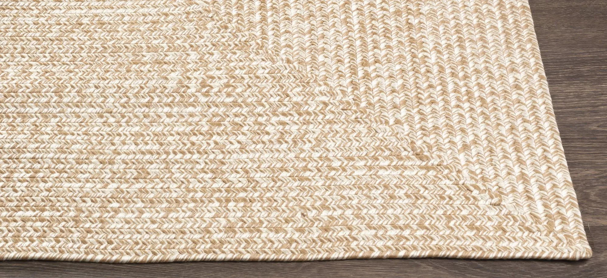 Delmarva Area Rug in Camel, Cream by Surya