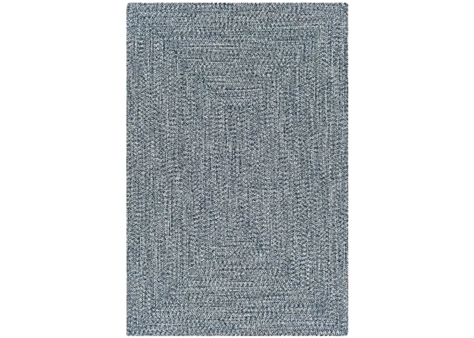 Chesapeake Bay Rug in Dark Blue, Medium Gray, Cream by Surya