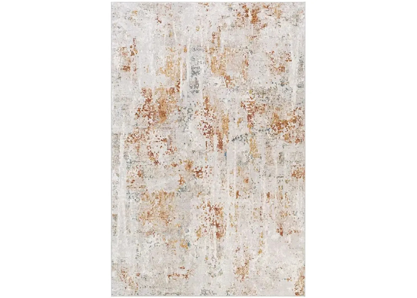 Carmel Rug in Aqua, Camel, Clay, Mustard by Surya