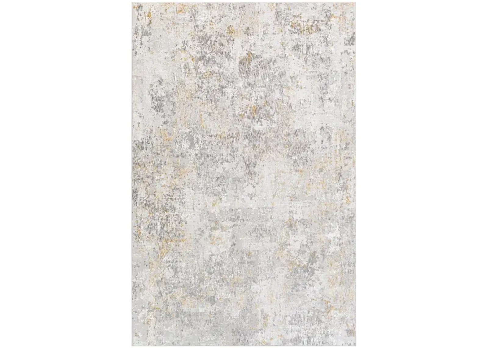 Carmel Rug in Taupe, Light Gray, Mustard, White, Camel by Surya