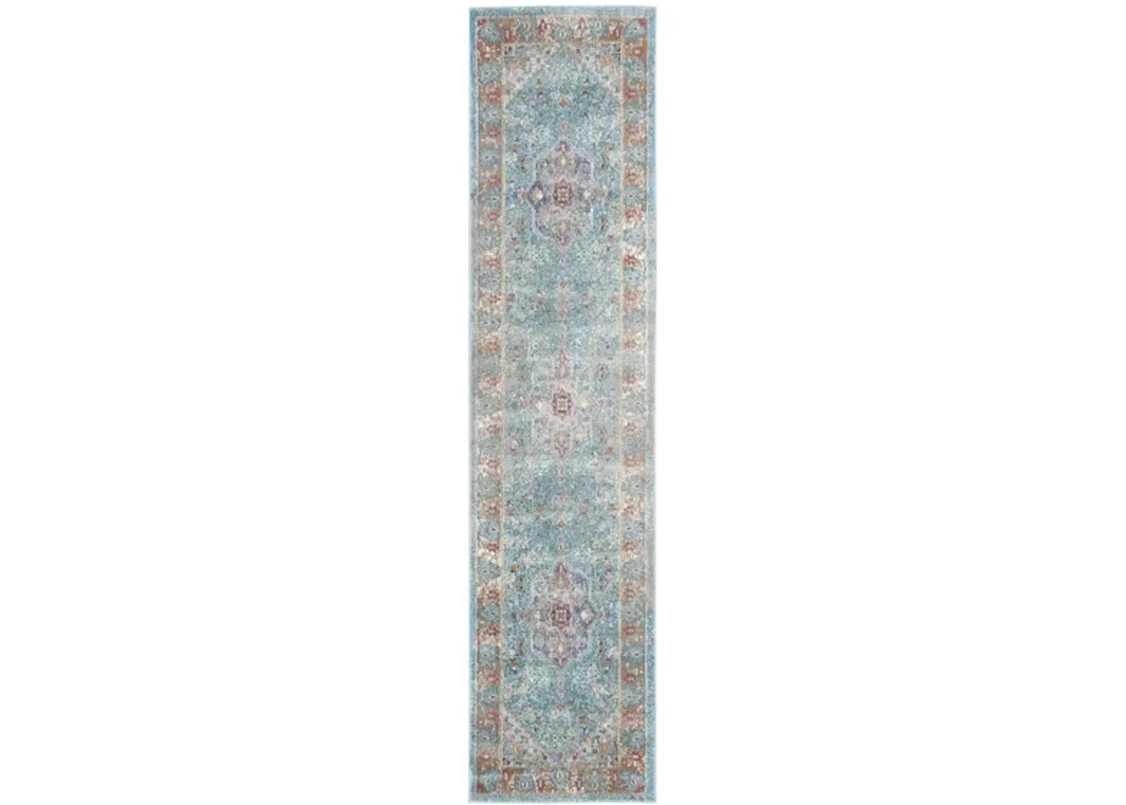 Aria Area Rug in Blue / Creme by Safavieh