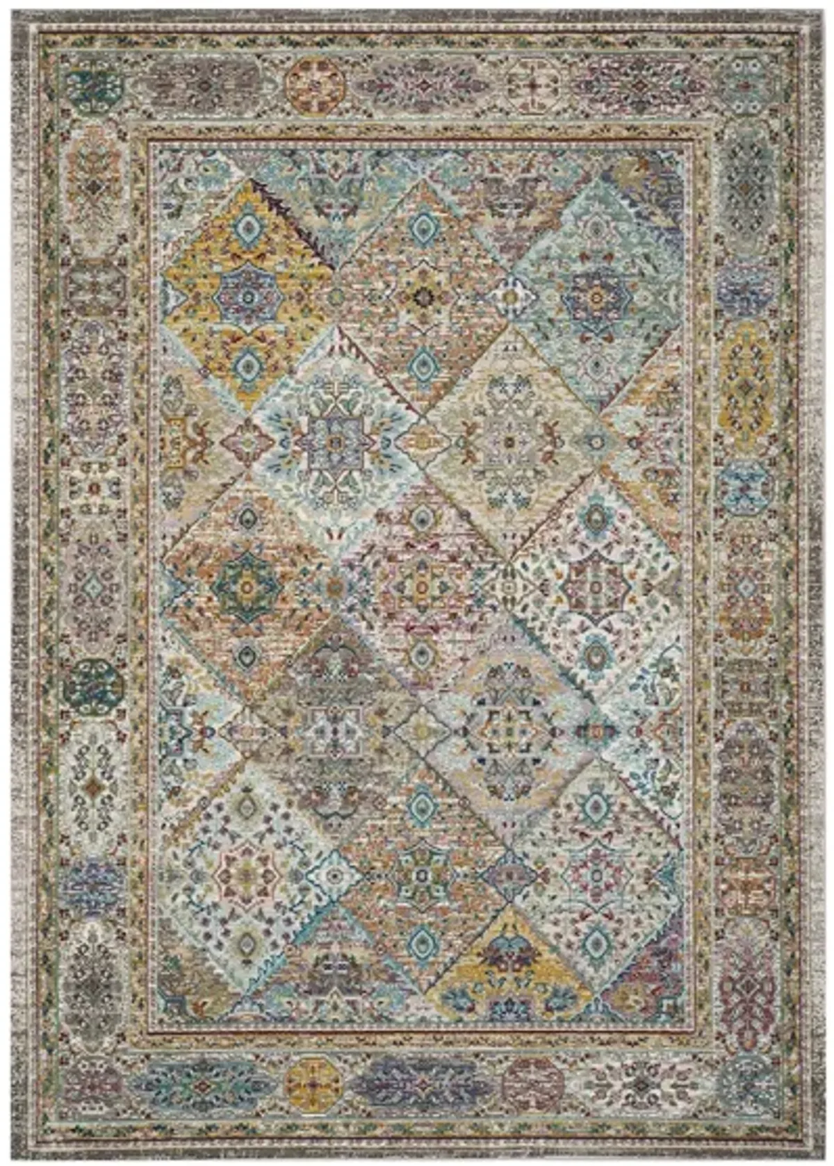 Adalyn Area Rug in Cream / Multi by Safavieh