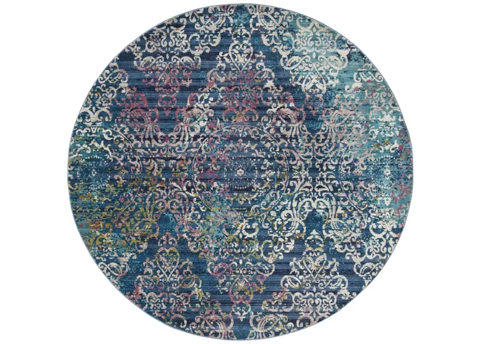 Amaya Area Rug in Blue / Multi by Safavieh