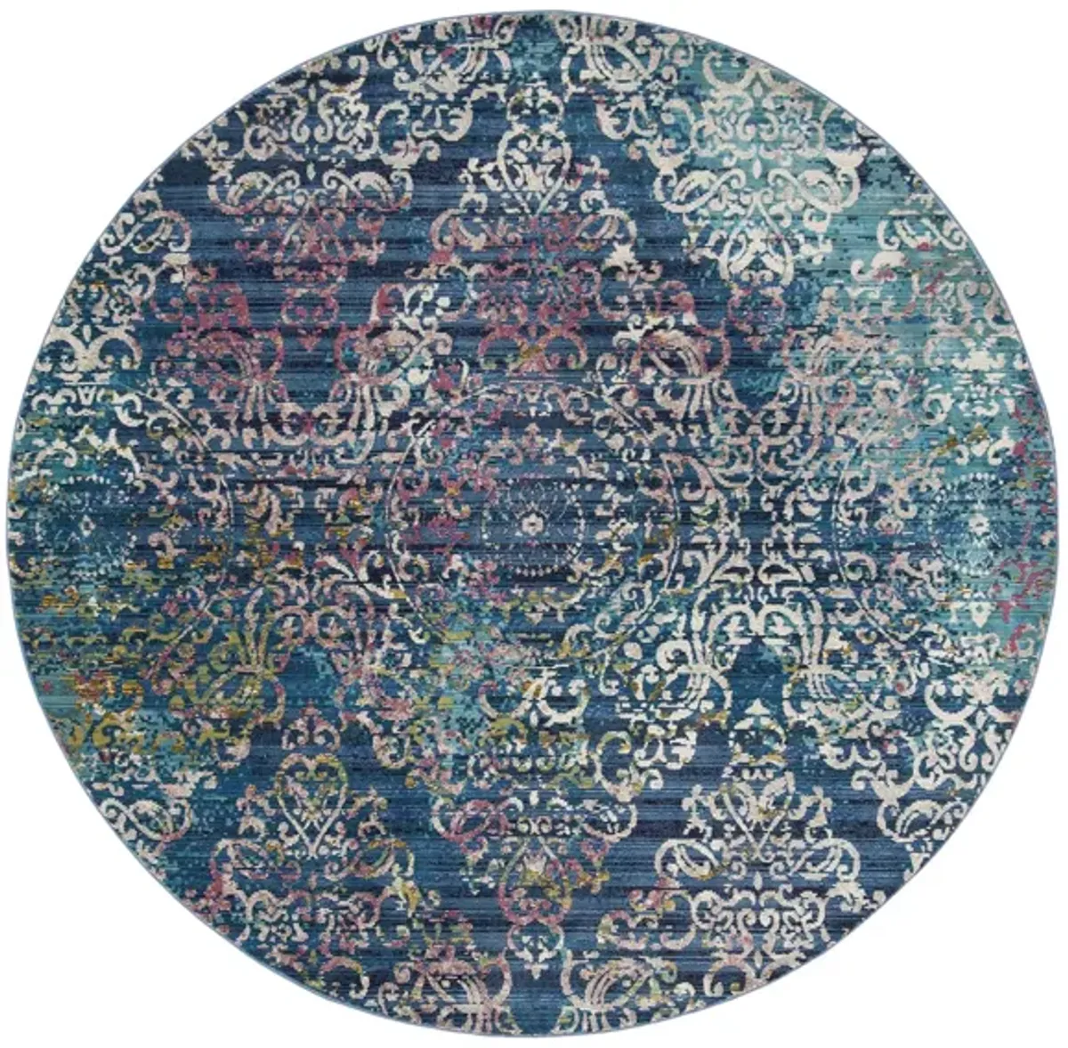 Amaya Area Rug in Blue / Multi by Safavieh