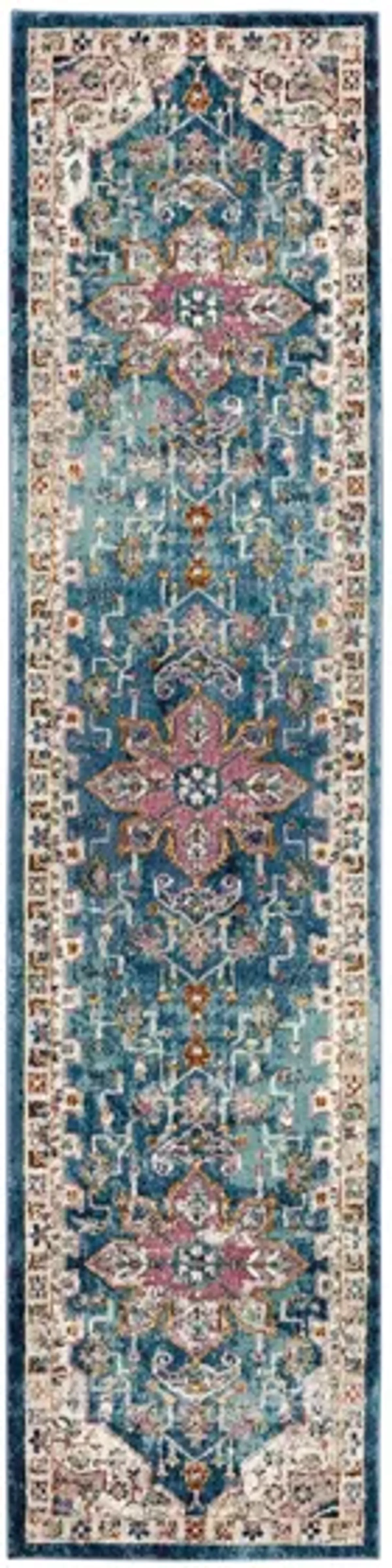 Aurelia Area Rug in Blue / Creme by Safavieh