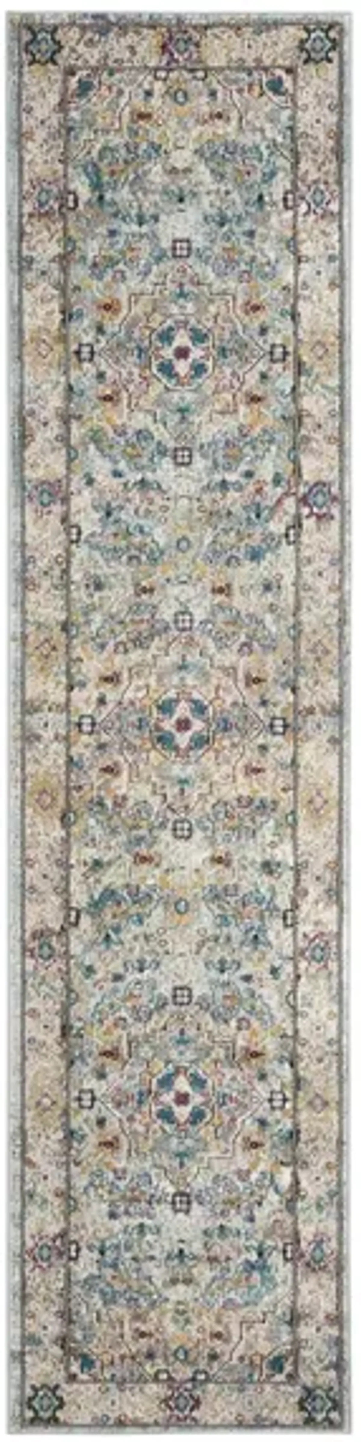 Ahannah Area Rug in Beige / Blue by Safavieh