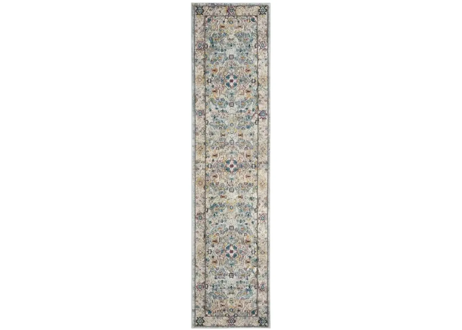 Ahannah Area Rug in Beige / Blue by Safavieh