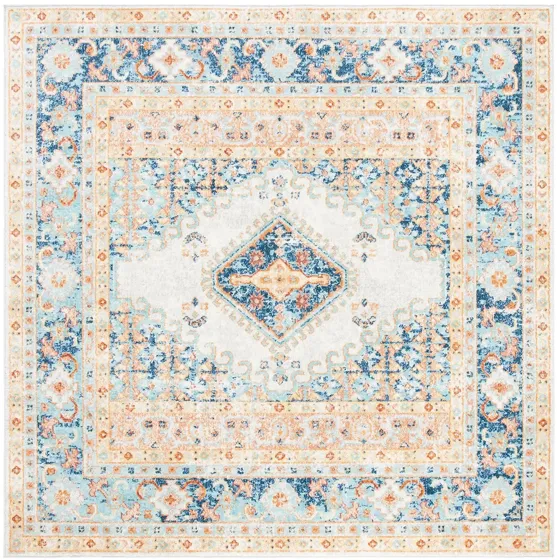 Audrianna Area Rug in Ivory / Navy by Safavieh