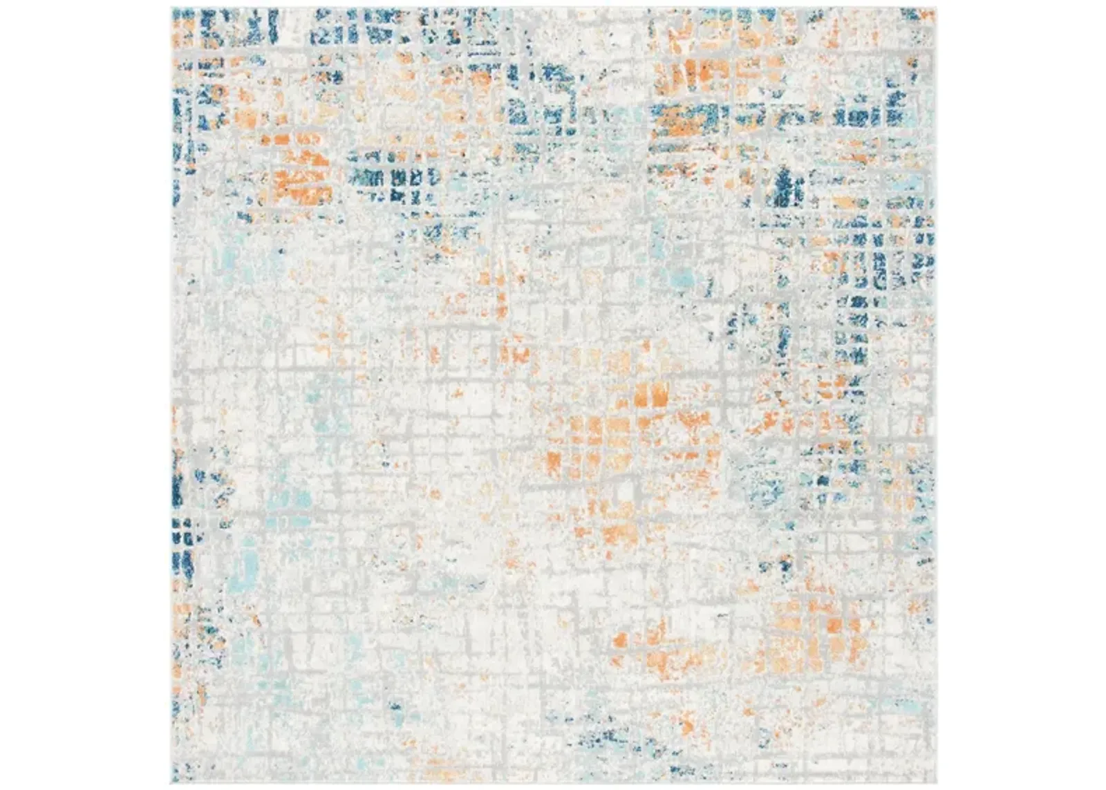 Ardlyn Area Rug in Rust / Blue by Safavieh