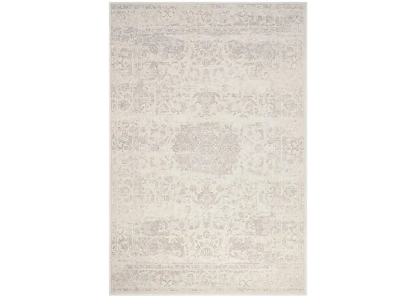 Carnegie Area Rug in Cream / Light Gray by Safavieh