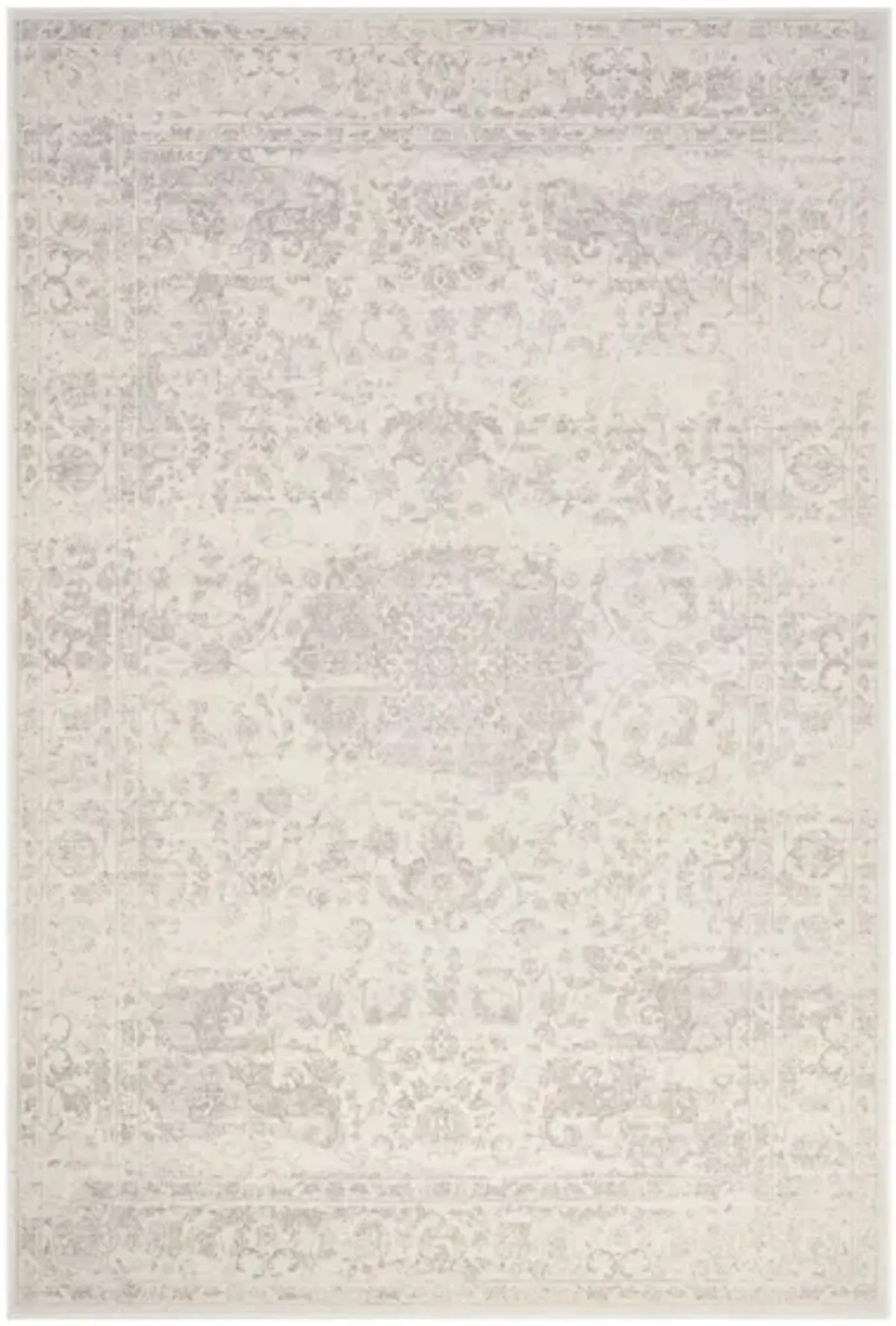 Carnegie Area Rug in Cream / Light Gray by Safavieh