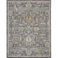 Lyra Area Rug in Navy Multi by Nourison