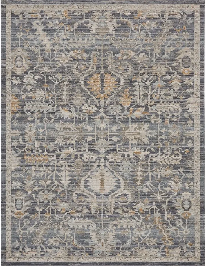 Lyra Area Rug in Navy Multi by Nourison