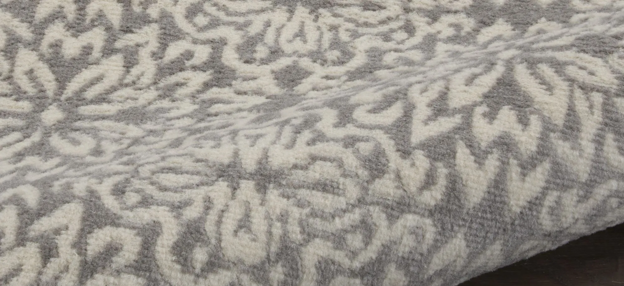 Jubilant Area Rug in Ivory/Gray by Nourison