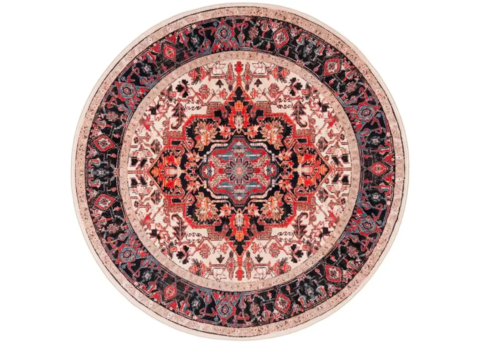 Rentin Round Area Rug