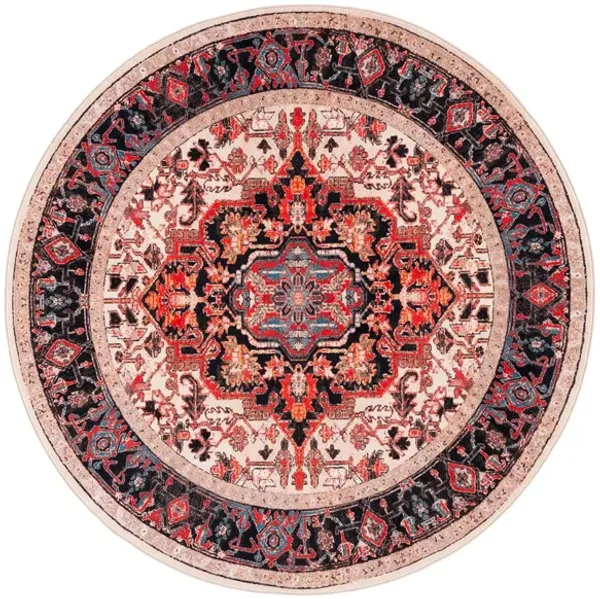 Rentin Round Area Rug