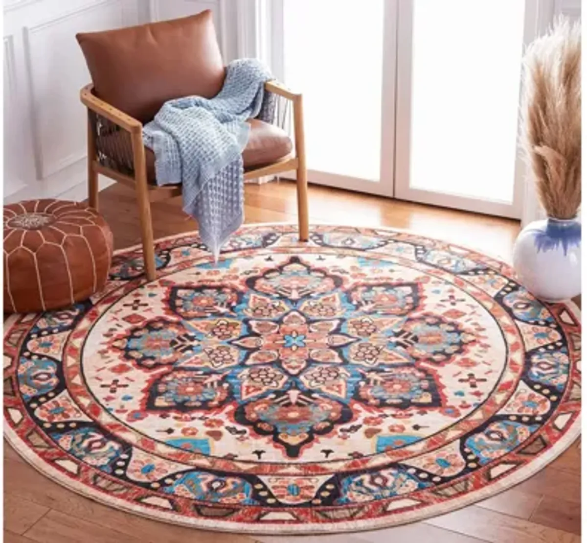 Ronka Round Area Rug