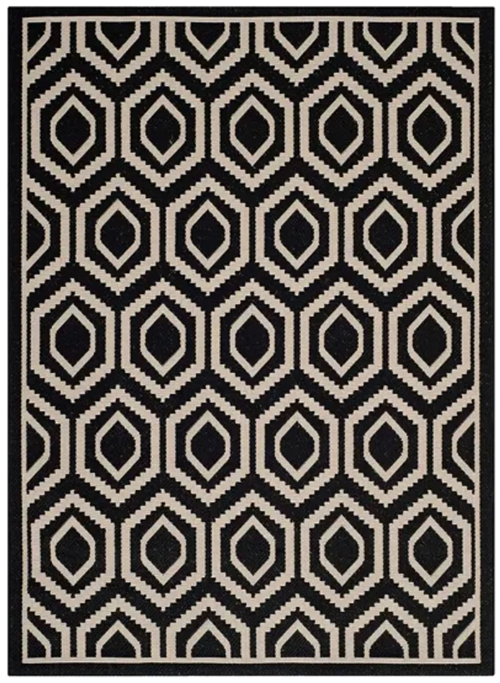 Courtyard Diamonds Indoor/Outdoor Area Rug