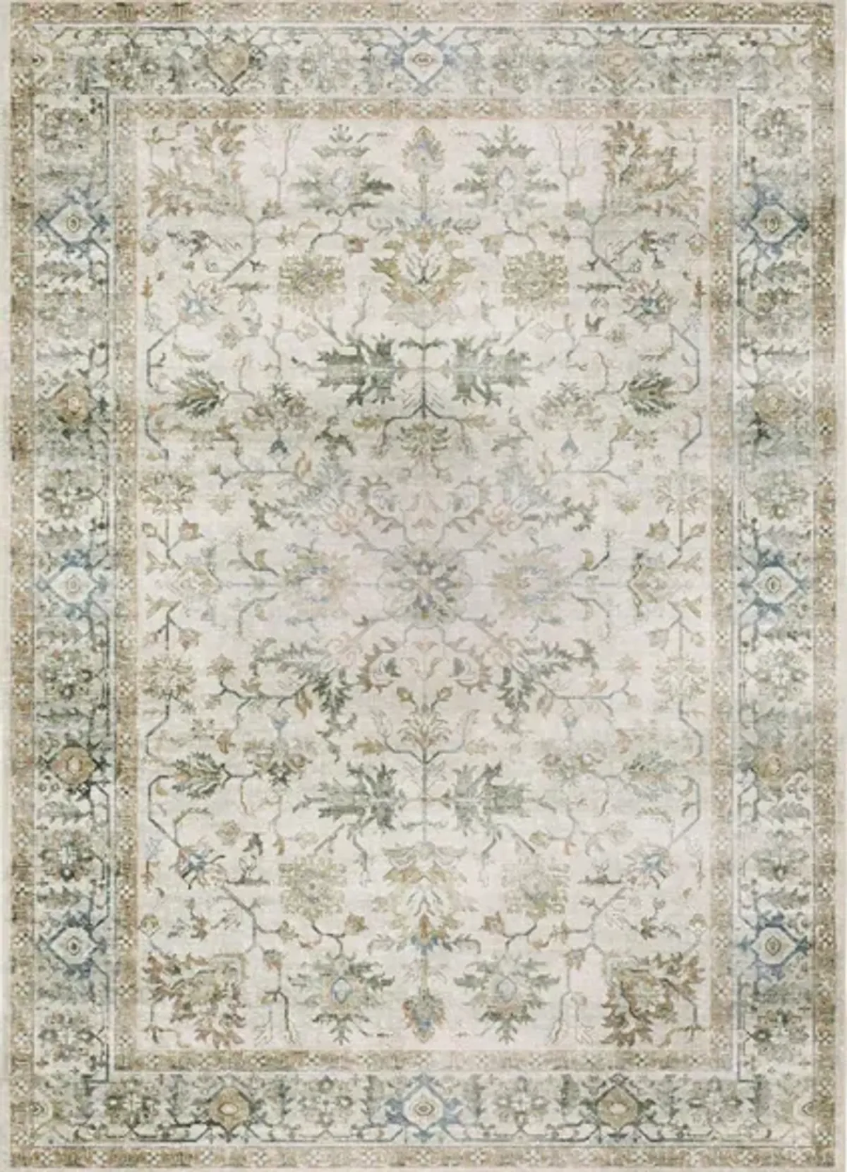 Celeste Area Rug in Ivory, Multi by Bellanest