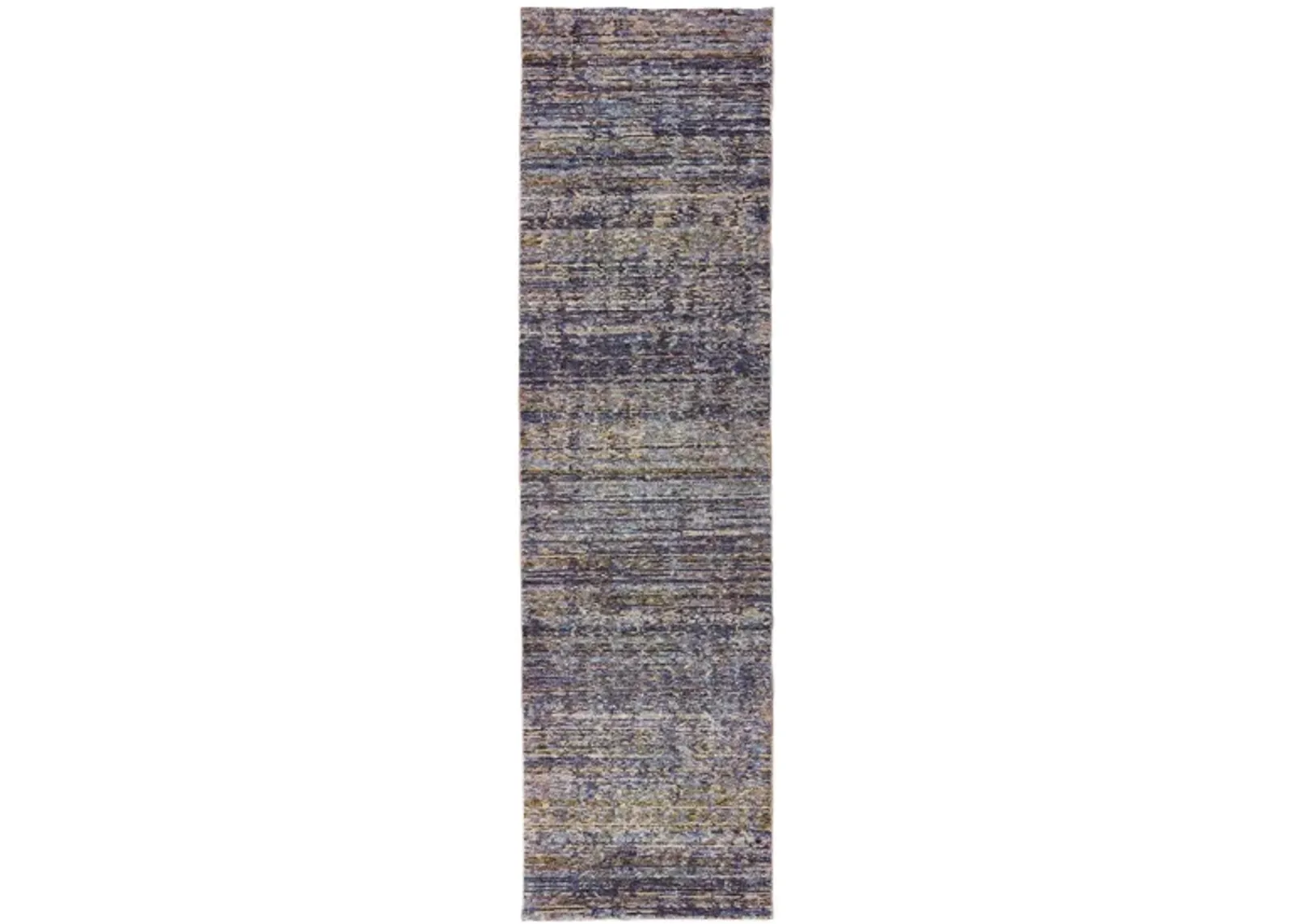 Reed Runner Rug in Purple/Gray by Bellanest