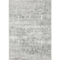 Mason Area Rug in Gray, Ivory by Bellanest