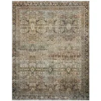 Layla Runner Rug in Olive/Charcoal by Loloi Rugs