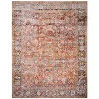 Layla Area Rug in Spice/Marine by Loloi Rugs