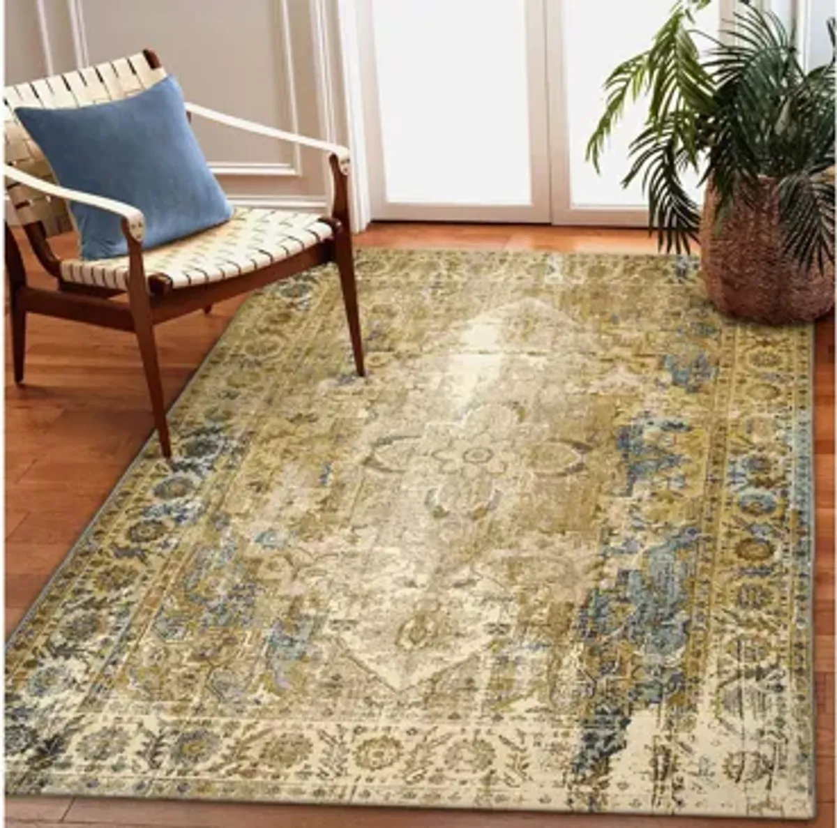 Marina Medallion Indoor/Outdoor Rug