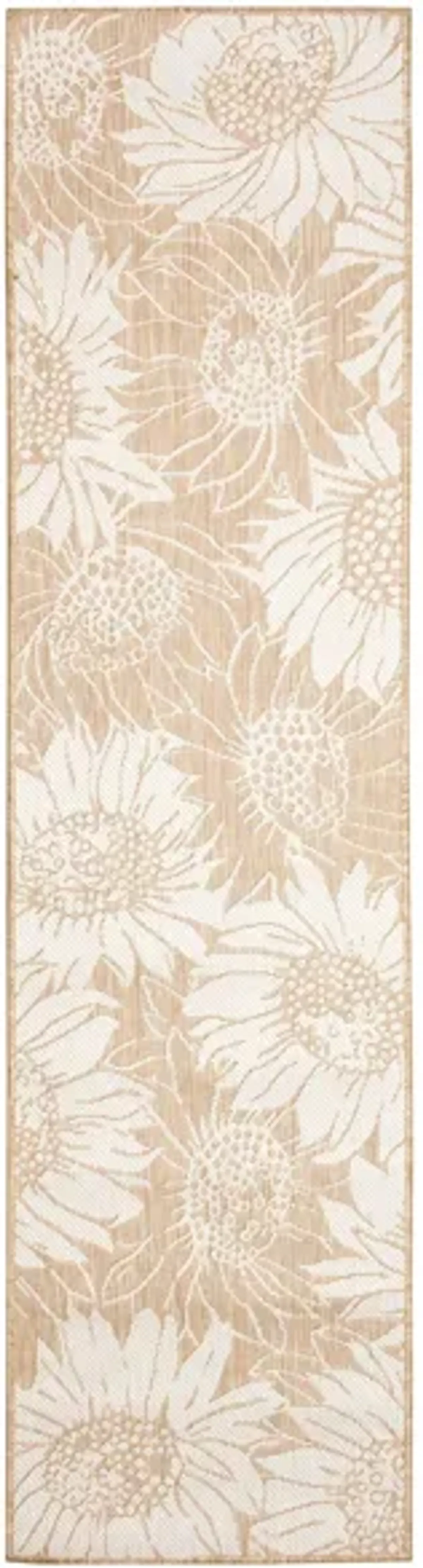 Carmel Sunflower Field Rug in Sand by Trans-Ocean Import Co Inc