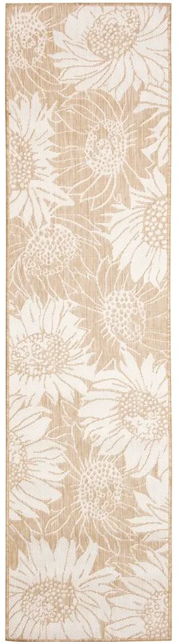 Carmel Sunflower Field Rug in Sand by Trans-Ocean Import Co Inc