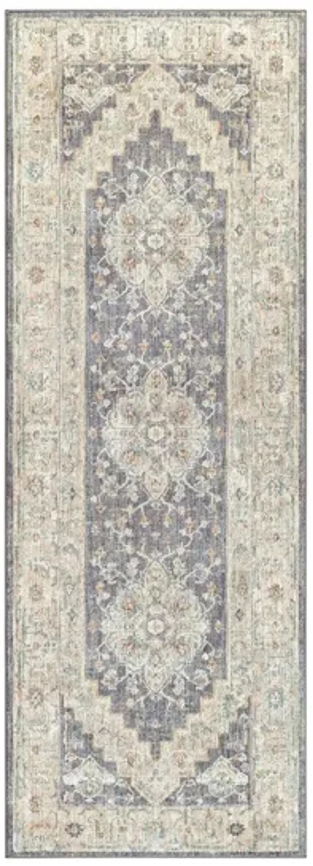 Susie Runner Rug in Gray, Denim by Surya