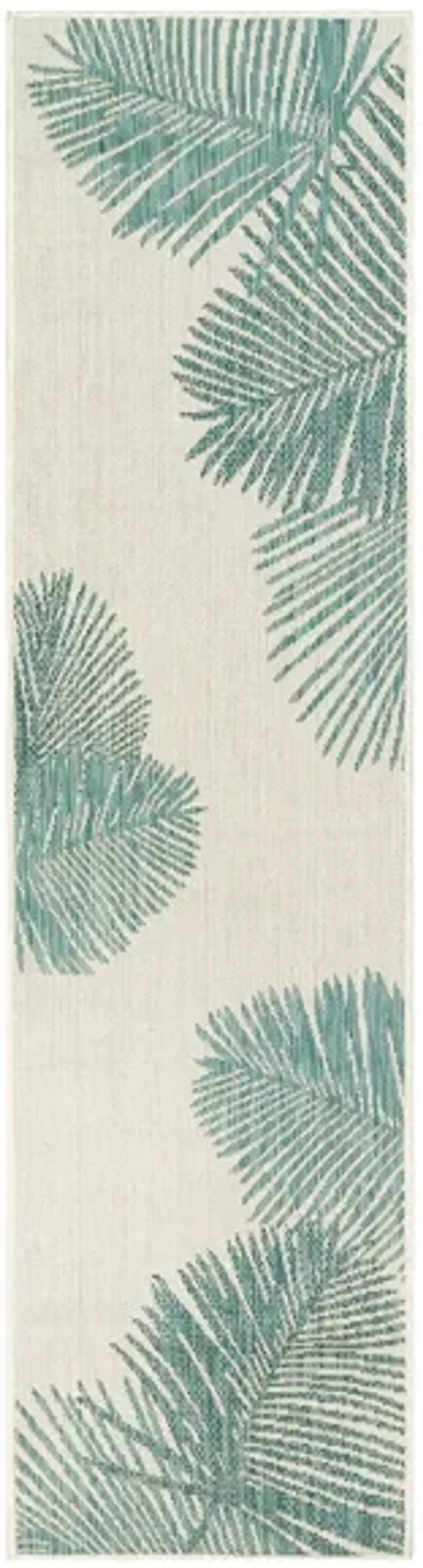 Carmel Indoor/Outdoor Rug in Aqua by Trans-Ocean Import Co Inc