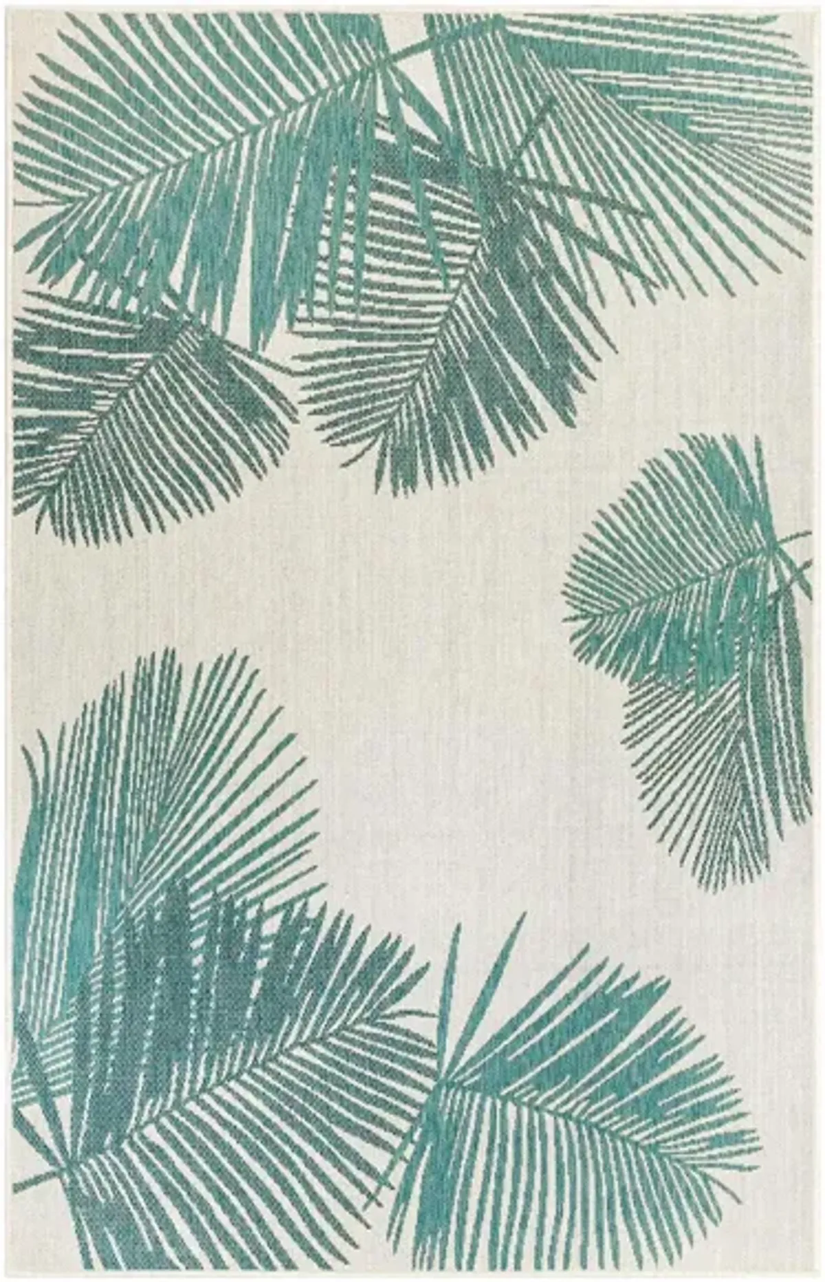 Carmel Indoor/Outdoor Rug in Aqua by Trans-Ocean Import Co Inc