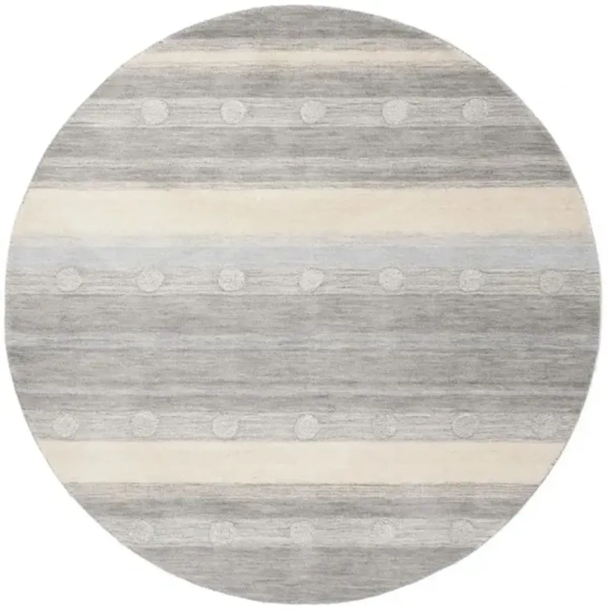 Glenna Kid's Area Rug in Grey & Ivory by Safavieh