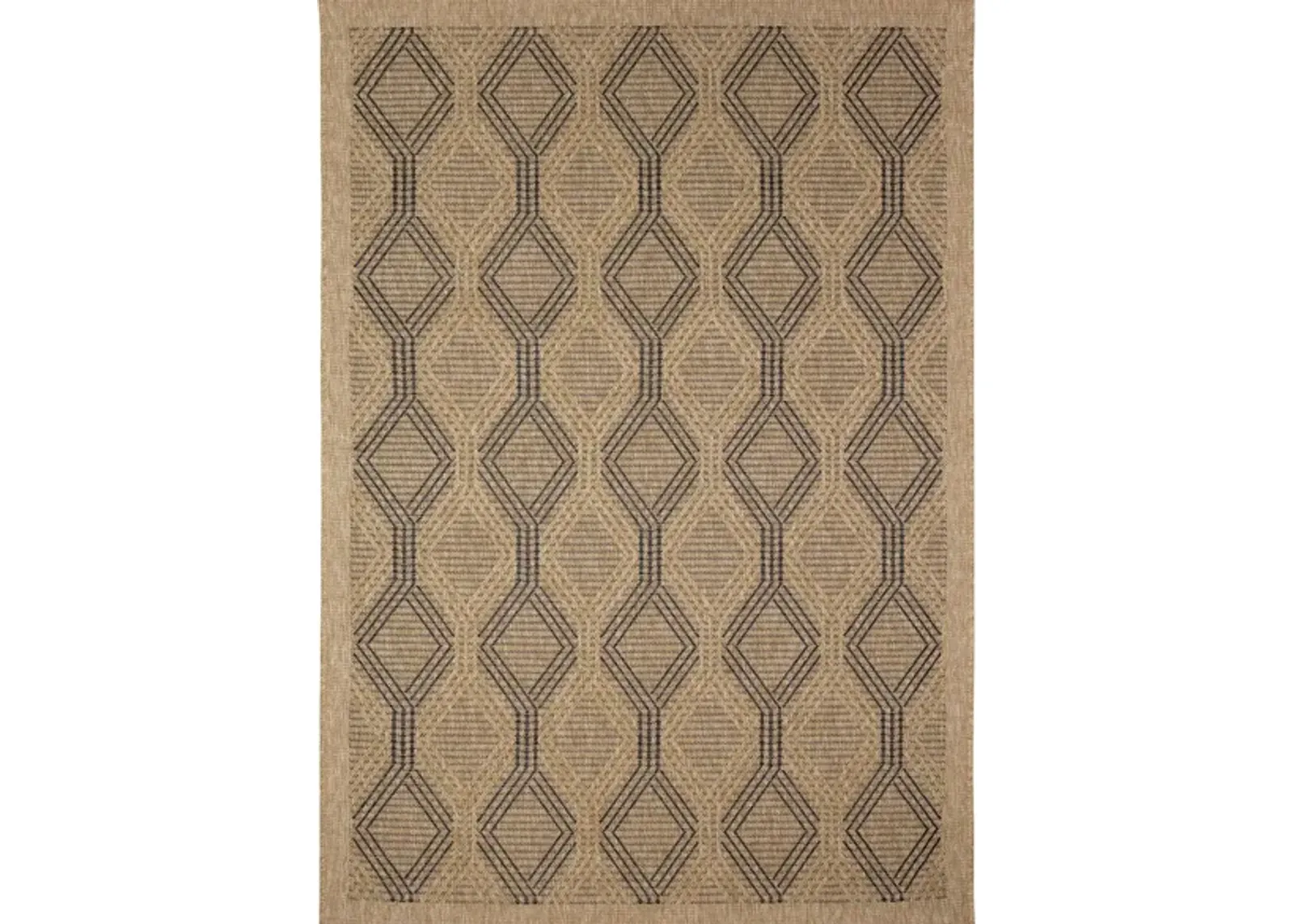 Sahara Indoor/Outdoor Rug in Natural by Trans-Ocean Import Co Inc