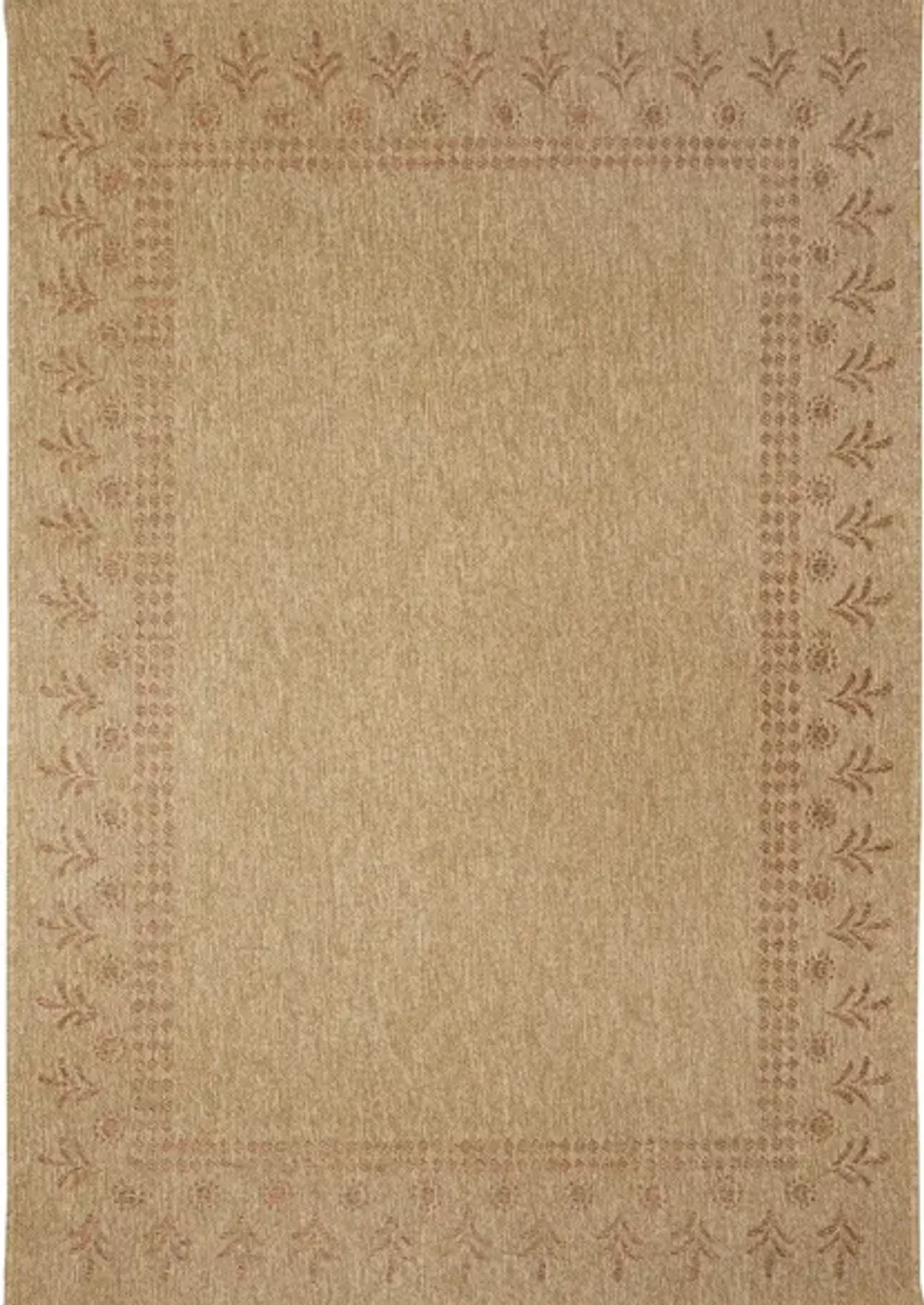 Sahara Indoor/Outdoor Rug in Terracotta by Trans-Ocean Import Co Inc