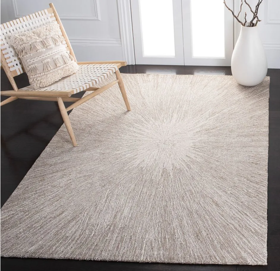 Monique Area Rug in Taupe by Safavieh