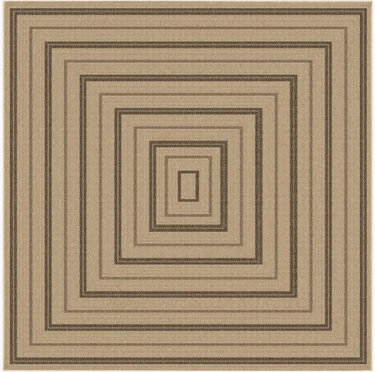 Sahara Indoor/Outdoor Rug in Natural by Trans-Ocean Import Co Inc