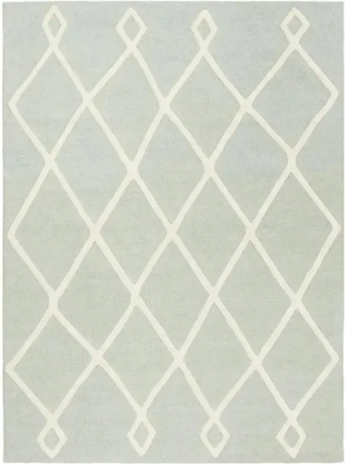 Kayson Kid's Area Rug in Mint & Ivory by Safavieh