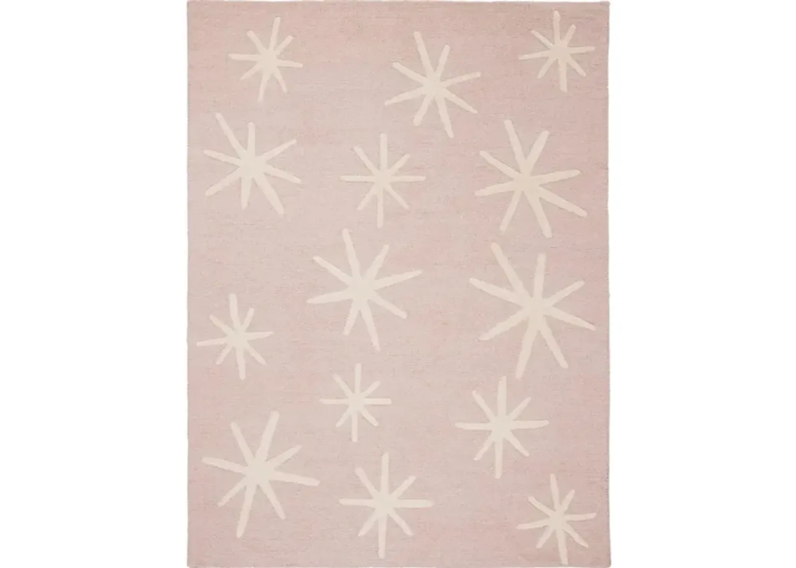 Peyton Kid's Area Rug in Pink & Ivory by Safavieh