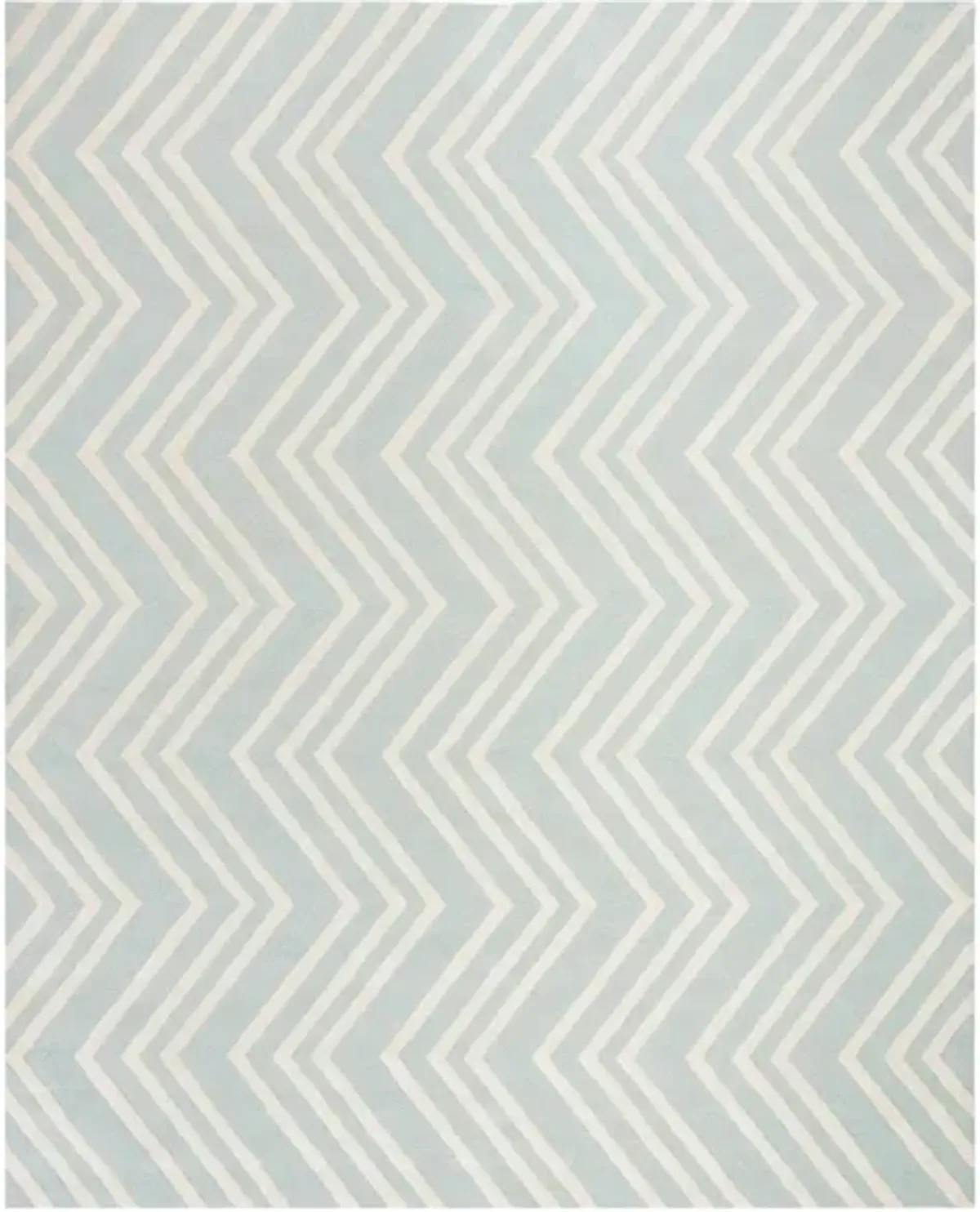 Santana Kid's Area Rug in Mint & Ivory by Safavieh